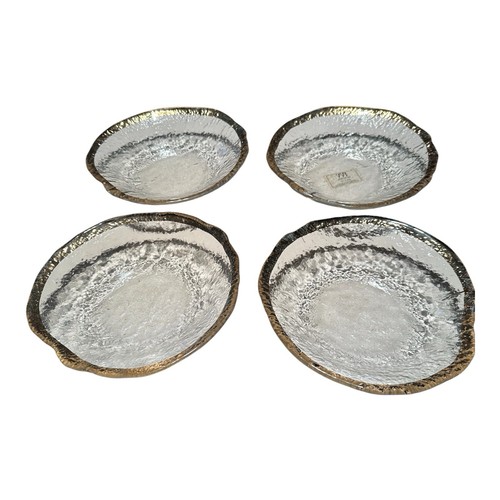 Italian glass serving bowls - glass,